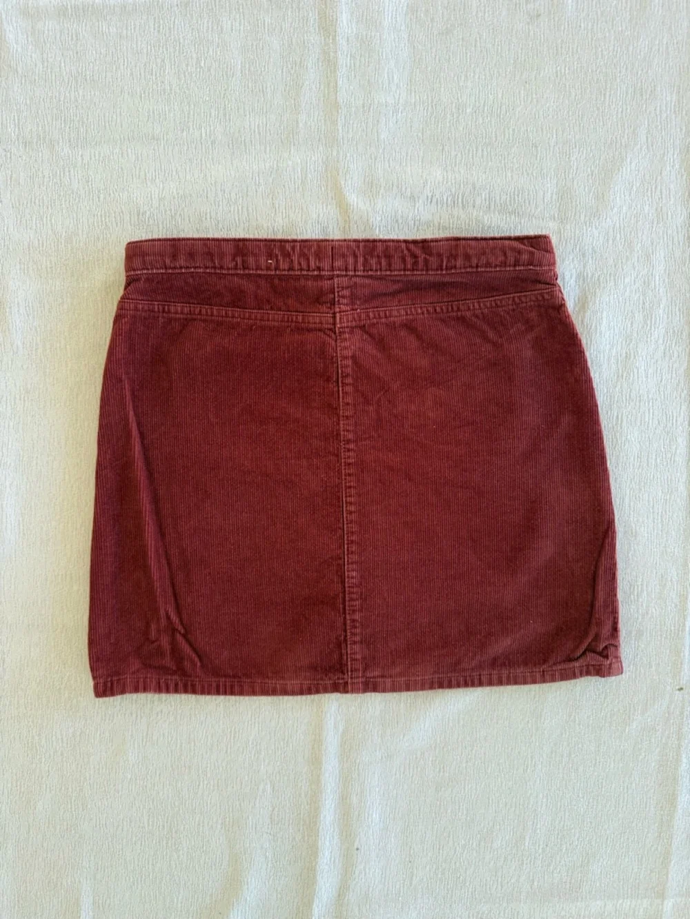 Corduroy Mini Skirt Button Front Rust Girls 14 / Womens XS The Childrens‎ Place